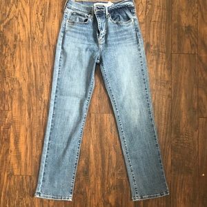 Levi’s 724 straight high rise jeans
